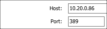 Host Address and Port