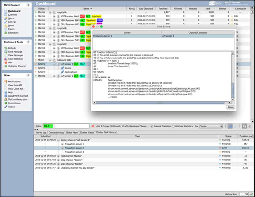 Image of the Advanced Clustering extension features