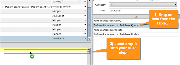 Image showing the process drag and drop an item.