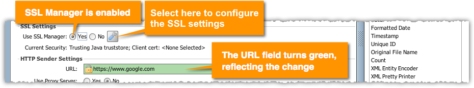Enabling SSL Manager