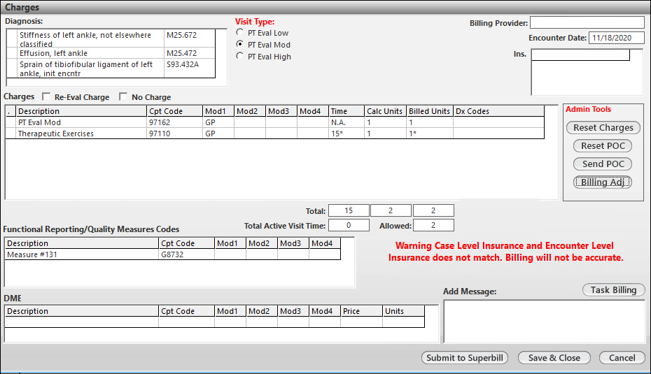 NTS PT Feesheet template