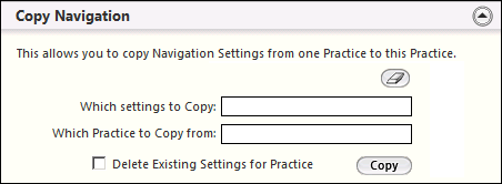Copy Navigation window