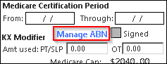 Manage ABN link