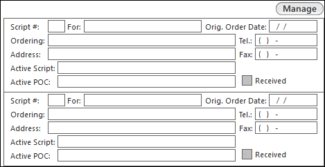 Script fields