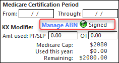 ABN Signed indicator