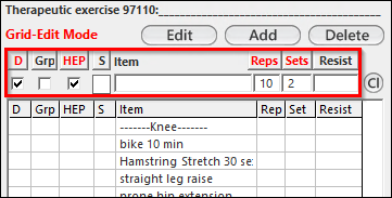 Active and inactive buttons