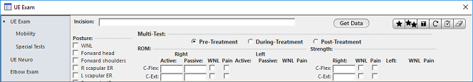 Multi-Test options on an exam template