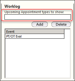 Worklog grid