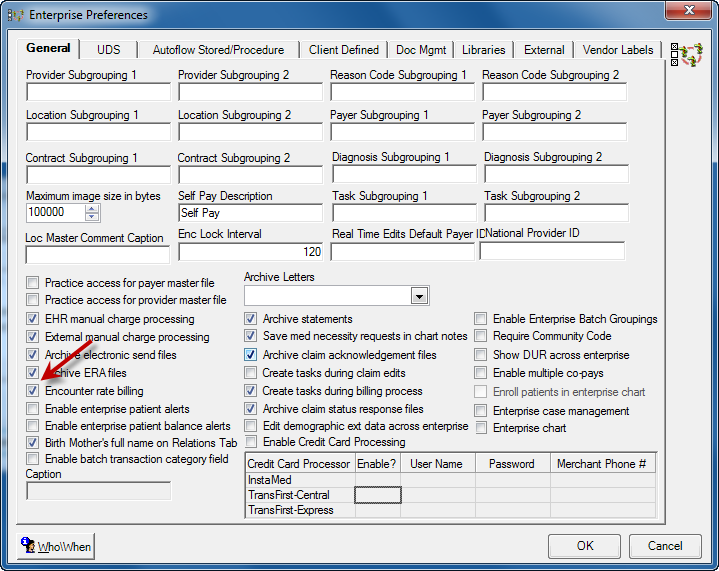 Enterprise Preferences