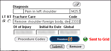 Submit button on the Single FX template