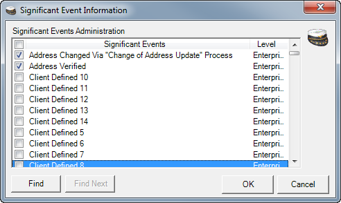 Significant Envernt Information