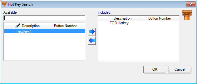 Hot Key Search window