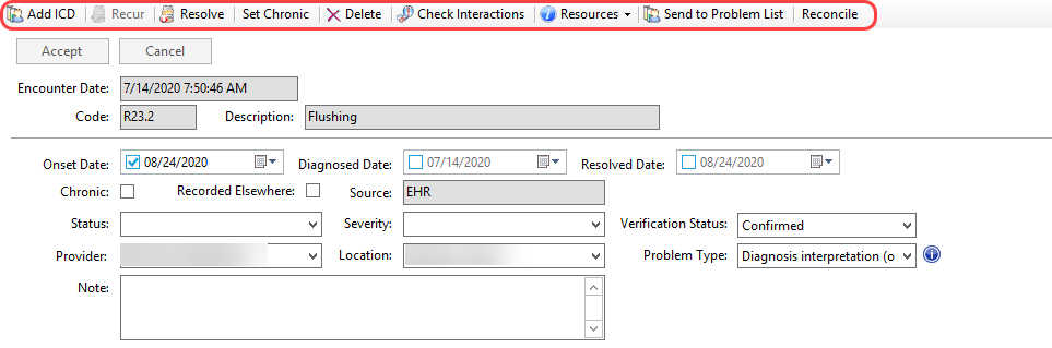 Add ICD