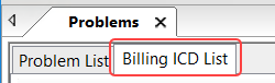 Billing ICD List