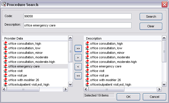 Procedure Search