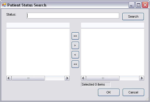 Patient Status Search