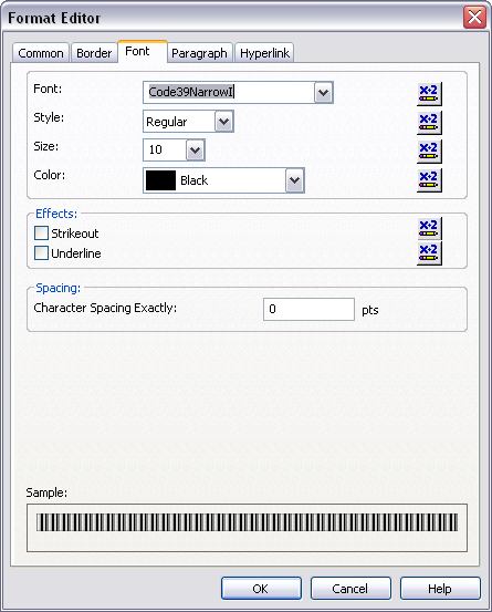Format Editor