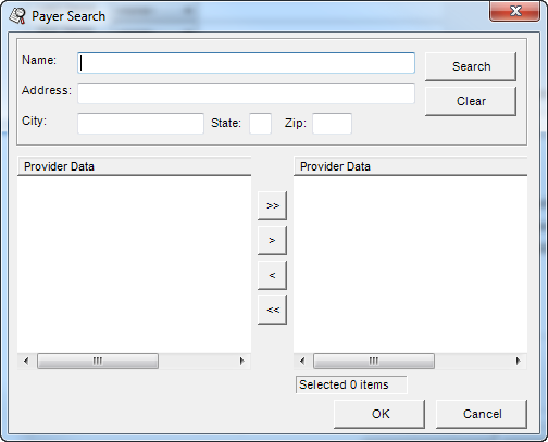 Payer Search