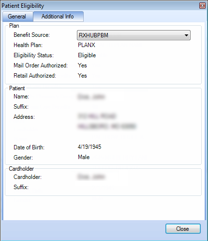 Patient Eligibility