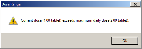 Dose Range