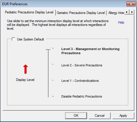 DUR Preferences
