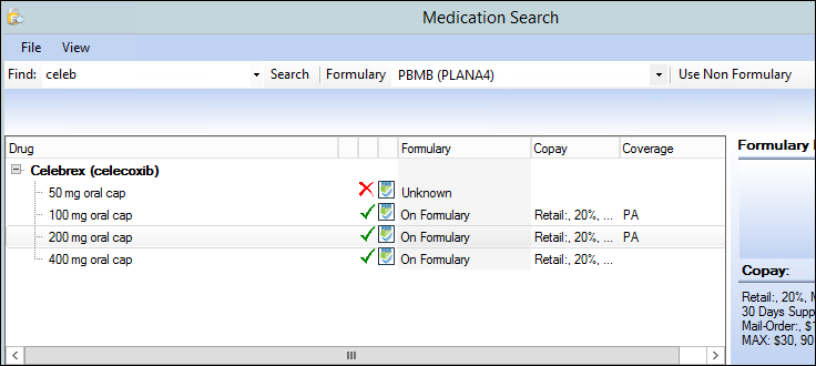 Medication Search