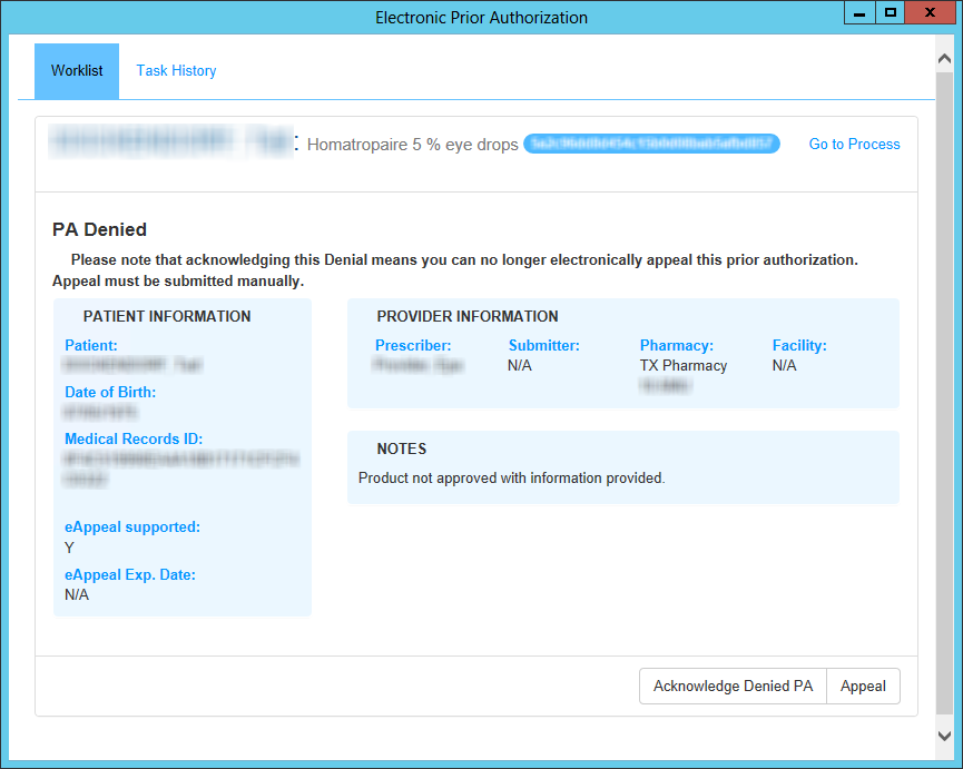 Electronic Prior Authorization