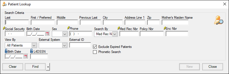 Patient Lookup