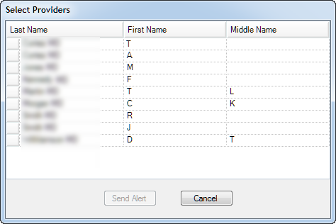 Select Providers