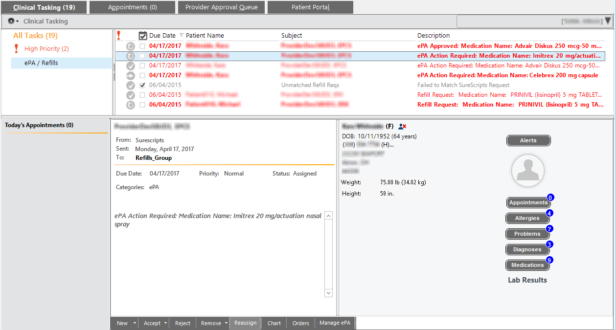 Task details