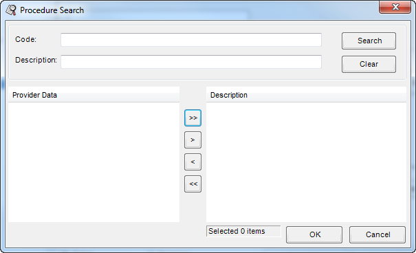 Procedure Search