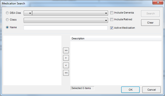Medication Search
