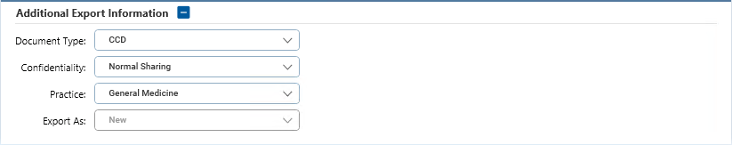 Additional Export Information