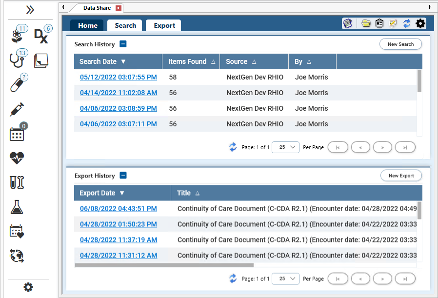 Data Share Module