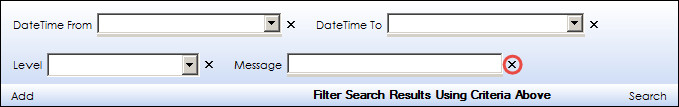 Hiding a Search Field