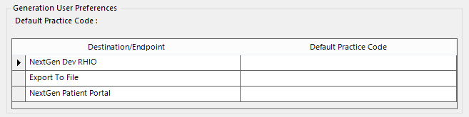 Generation User Preferences