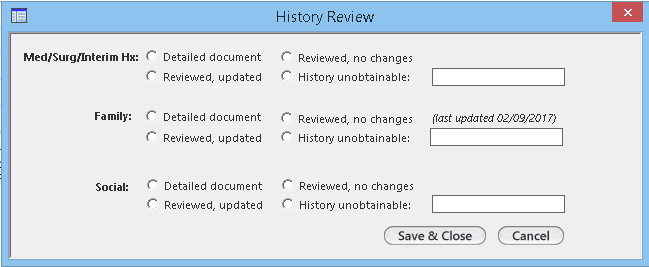 History Review