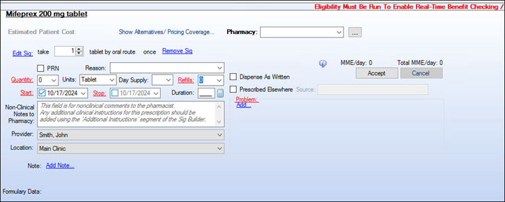 medication_module_mandatory_fields
