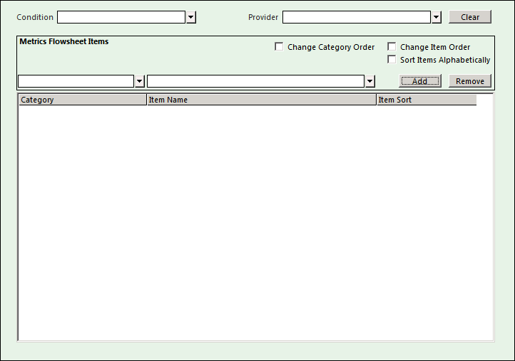 Flowsheet Setup
