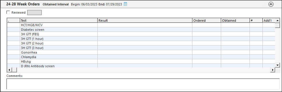 24-28 Week Orders