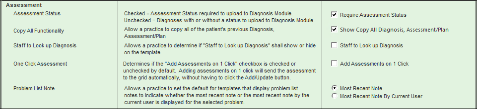 Show Copy All Diagnosis, Assessment/Plan