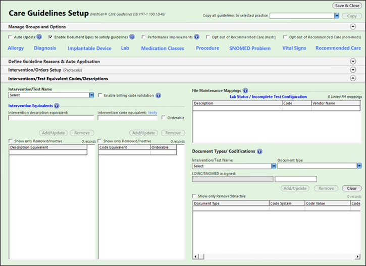 Care_Guidelines_Setup