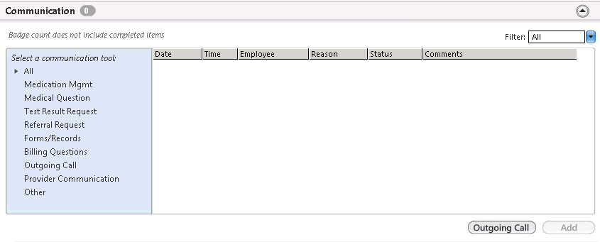 Communication panel
