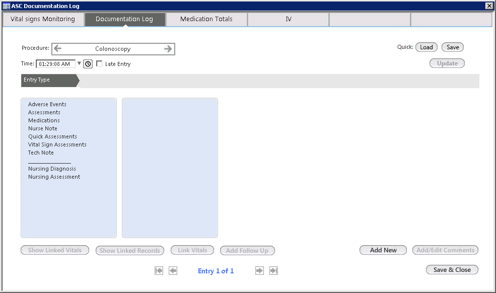 ASC Documentation Log