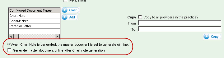 Note related to Chart Note