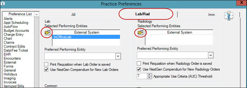 Practice Preferences