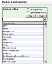 Medical Chart Summary
