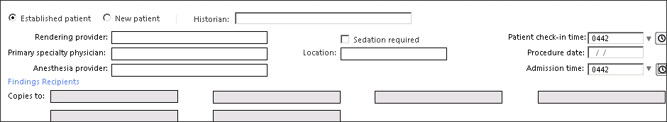 Military time format applied in the field
