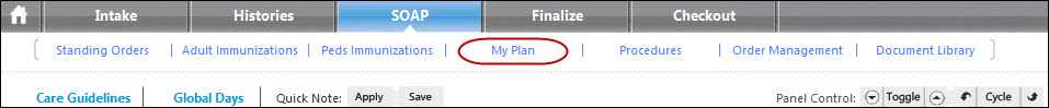 My Plan