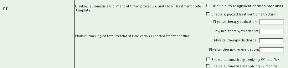PT section